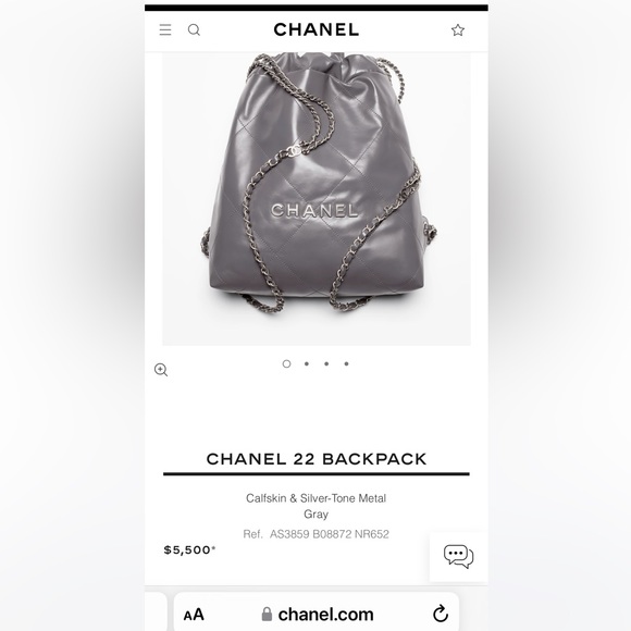 CHANEL Matelasse Small Backpack Bag Leather Logo Black - Picture 11 of 11
